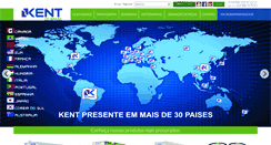 Desktop Screenshot of kentdobrasil.com.br