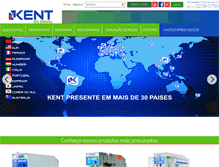 Tablet Screenshot of kentdobrasil.com.br